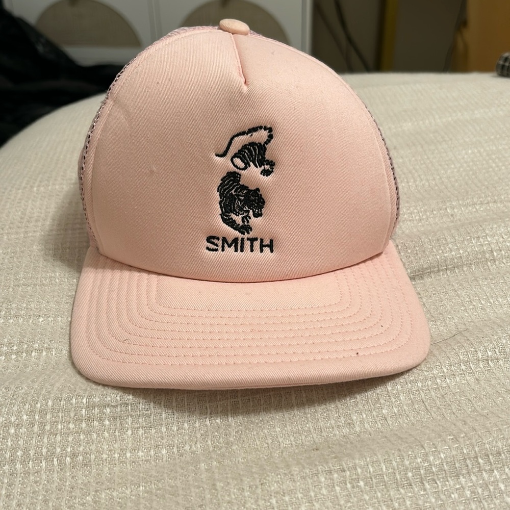 Baby Pink SMITH Trucker Hat